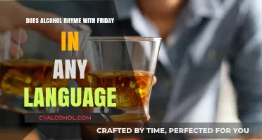 Alcohol and Friday: A Rhyming Duo Across Global Languages?