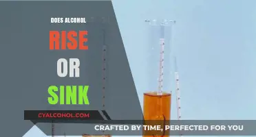 Unveiling the Mystery: Does Alcohol Rise or Sink?