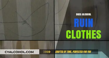 Alcohol and Fabric: Does a Spill Mean Ruined Clothes?