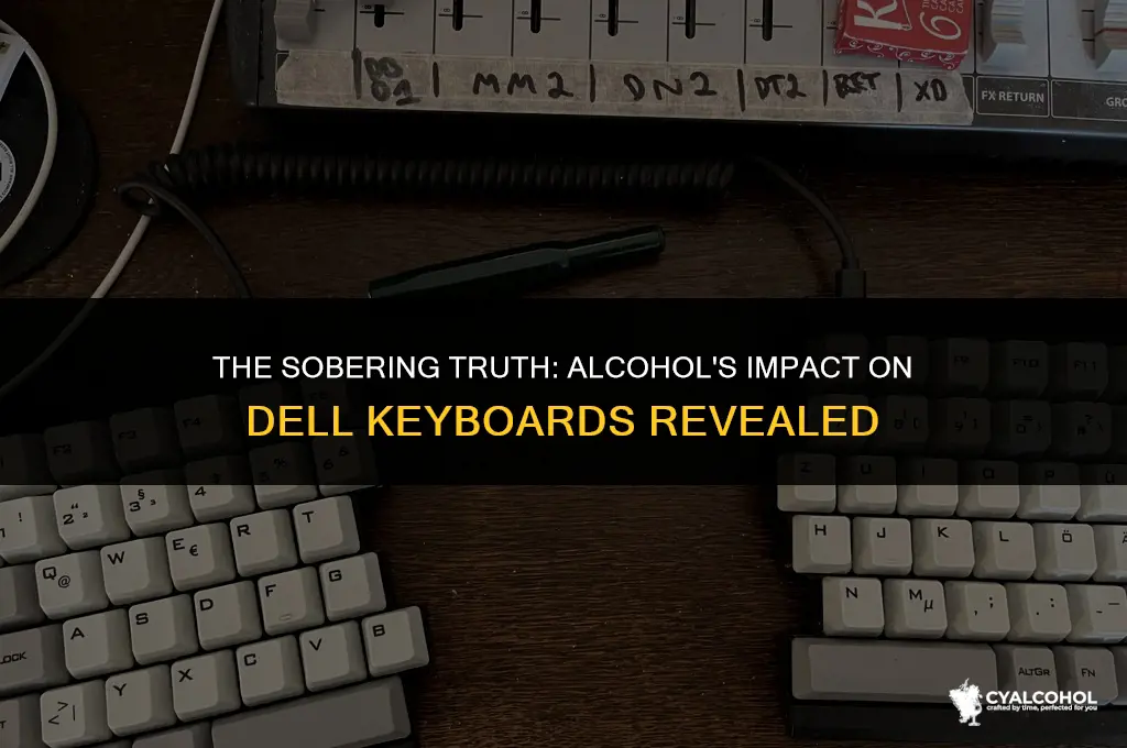 does alcohol ruin dell keyboard