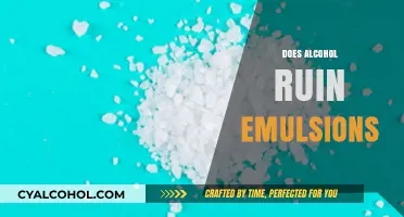 Alcohol's Impact on Emulsions: Debunking Myths and Understanding Effects