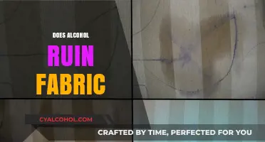Alcohol and Fabric: Unraveling the Truth About Stains and Damage