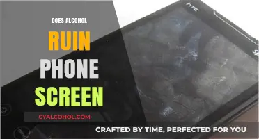 The Sobering Truth: Alcohol's Surprising Impact on Phone Screens