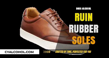 The Truth About Alcohol and Rubber Soles: A Comprehensive Guide