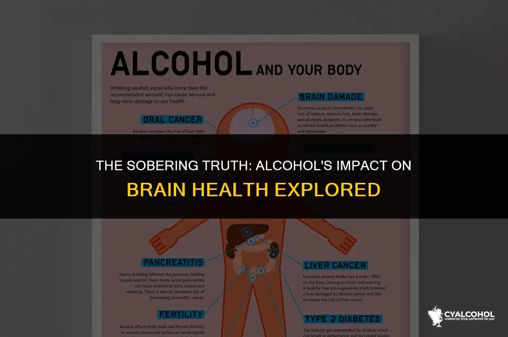 does alcohol ruin your brain