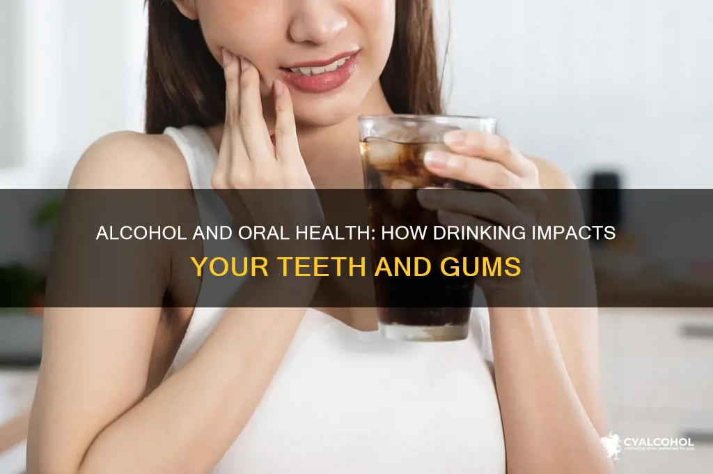 does alcohol ruin your teeth