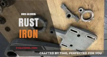 Alcohol and Iron: Unraveling the Myth of Rust Formation