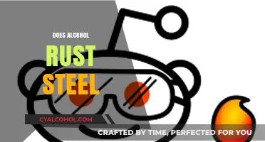 Alcohol and Steel: Unraveling the Myth of Rust Formation