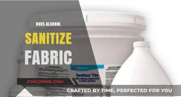 Alcohol as Fabric Sanitizer: Myth or Effective Cleaning Solution?