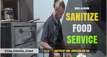 The Truth About Alcohol in Food Service: Does It Really Sanitize?