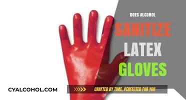 The Truth About Alcohol and Latex Gloves: Does It Really Sanitize?