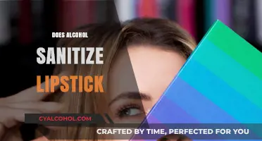 Can Alcohol Effectively Sanitize Lipstick? Myths and Facts Revealed