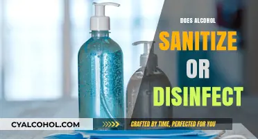 The Truth About Alcohol: Sanitizing vs. Disinfecting Surfaces