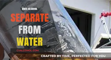 Exploring the Science: Does Alcohol Really Separate from Water?