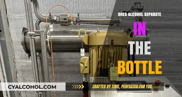 Does Alcohol Separate in the Bottle? Exploring the Science Behind It