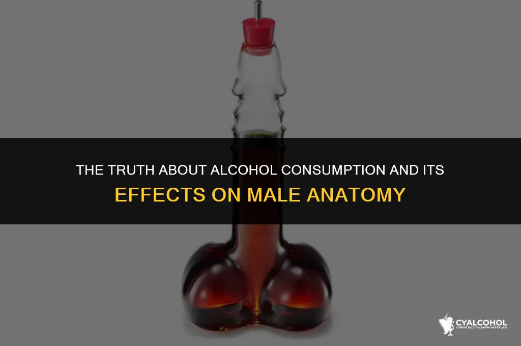 does alcohol shrink your penis