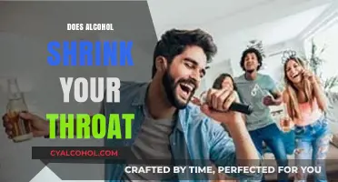 Does Alcohol Shrink Your Throat? Understanding the Effects of Drinking on Vocal Cords