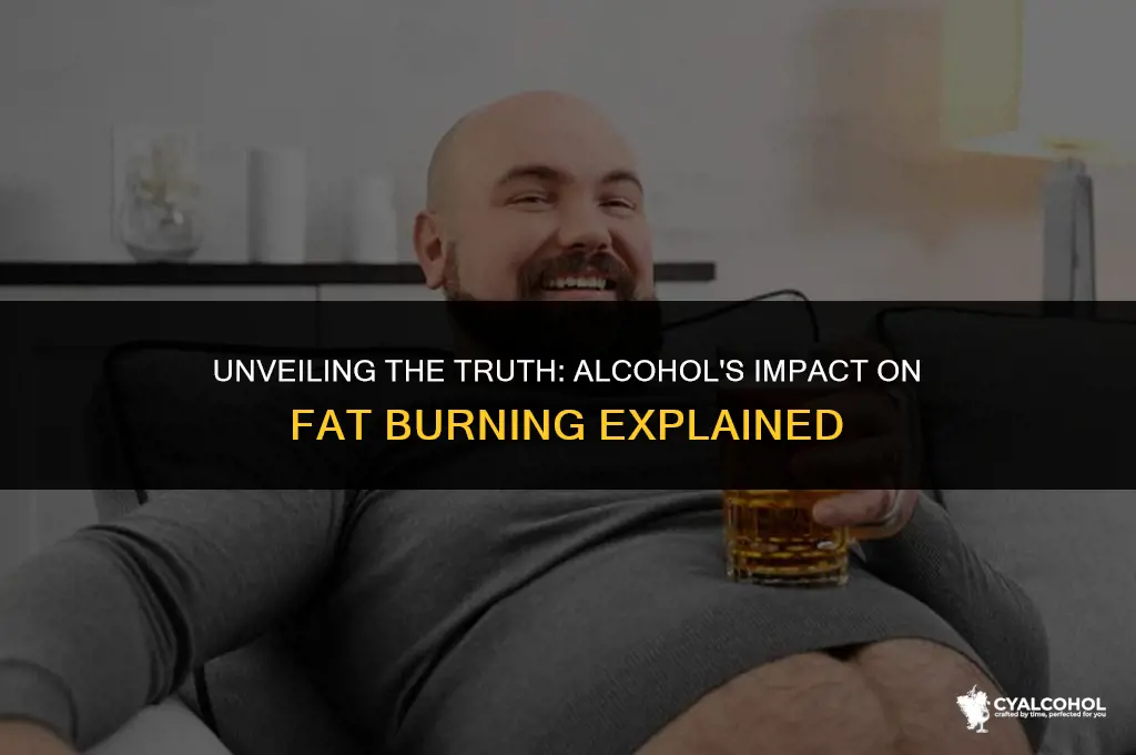 does alcohol shutdown fat burning