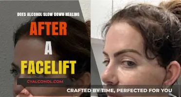 Alcohol and Facelift Recovery: Does Drinking Slow Down Healing?
