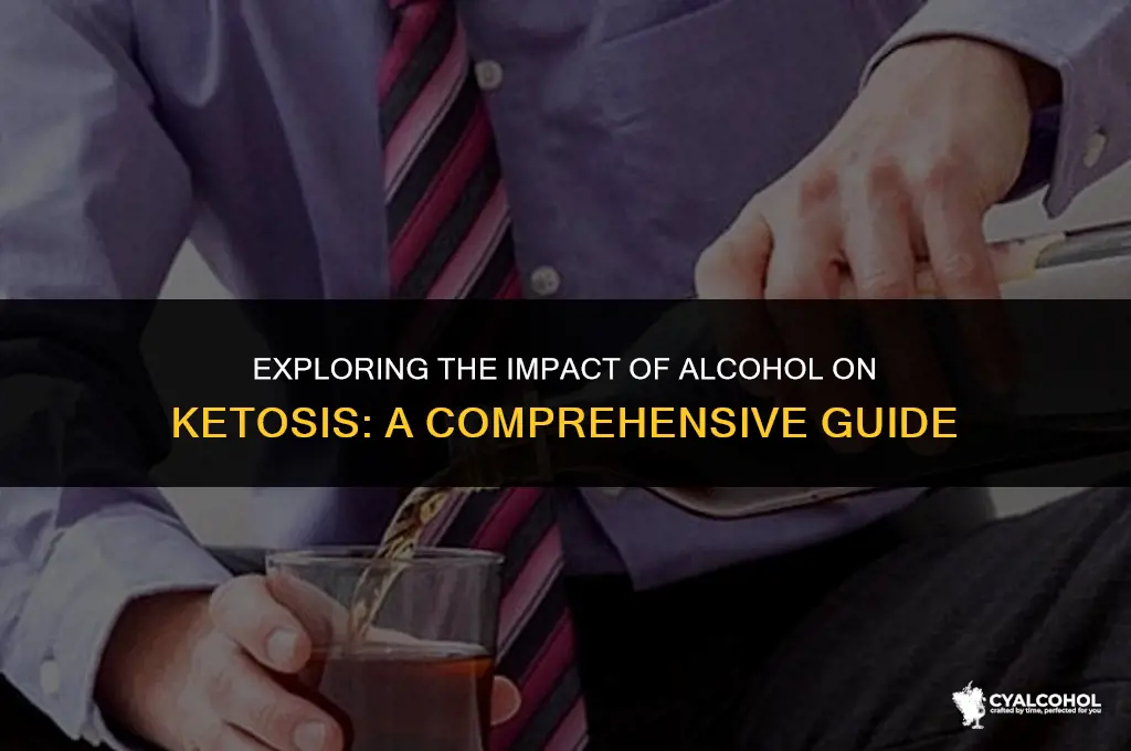 does alcohol slow down ketosis