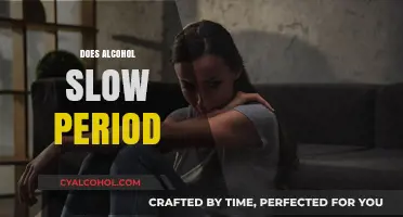 Alcohol and Menstruation: Does Drinking Slow Down Your Period?