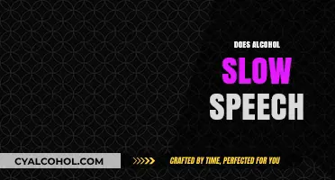 Alcohol's Impact on Speech: Does It Really Slow You Down?