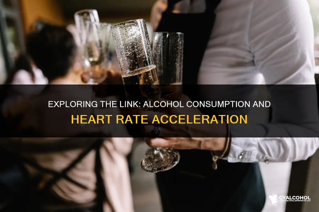 does alcohol speed heart rate
