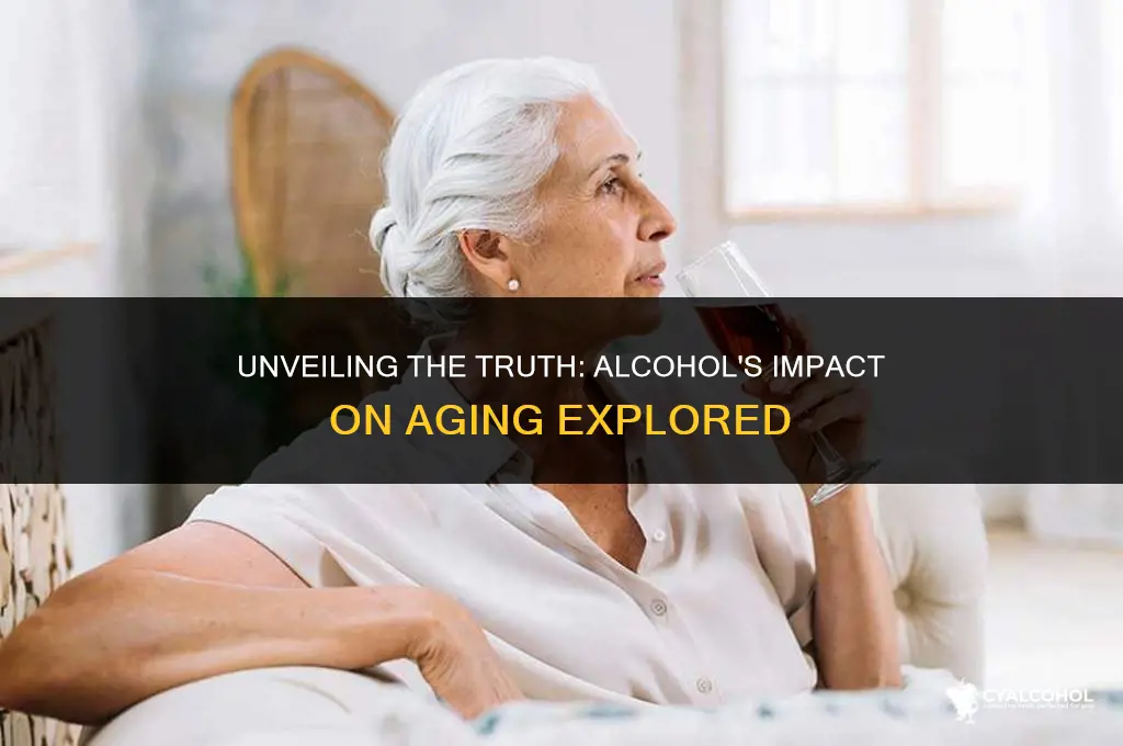 does alcohol speed up aging