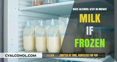 Alcohol in Frozen Breast Milk: What Every Nursing Mom Needs to Know