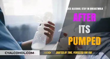 Alcohol in Pumped Breastmilk: How Long Does It Remain?