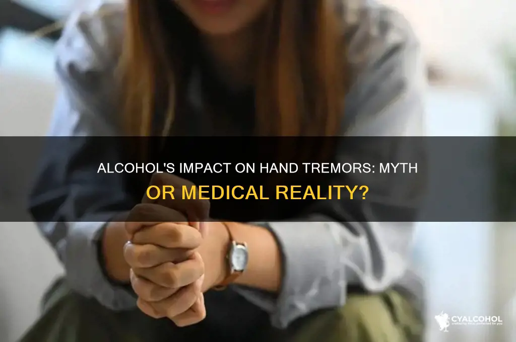 does alcohol steady hands