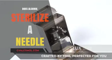 The Truth About Alcohol and Needle Sterilization: Debunking Myths