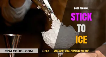 Chilling Truths: Does Alcohol Really Stick to Ice?