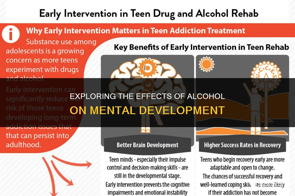 does alcohol stunt mental growth