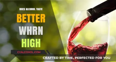 High and Tipsy: Does Alcohol Taste Better When You're Elevated?