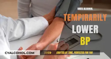 Exploring the Effects of Alcohol on Blood Pressure: A Temporary Dip?