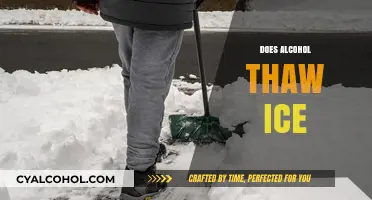 Alcohol's Ice-Melting Myth: Fact or Fiction? Discover the Truth