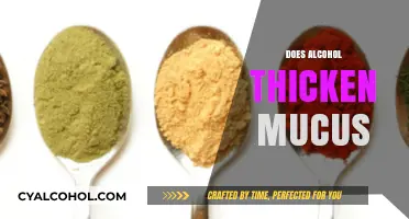 Alcohol and Mucus: Does Drinking Thicken Your Body's Secretions?