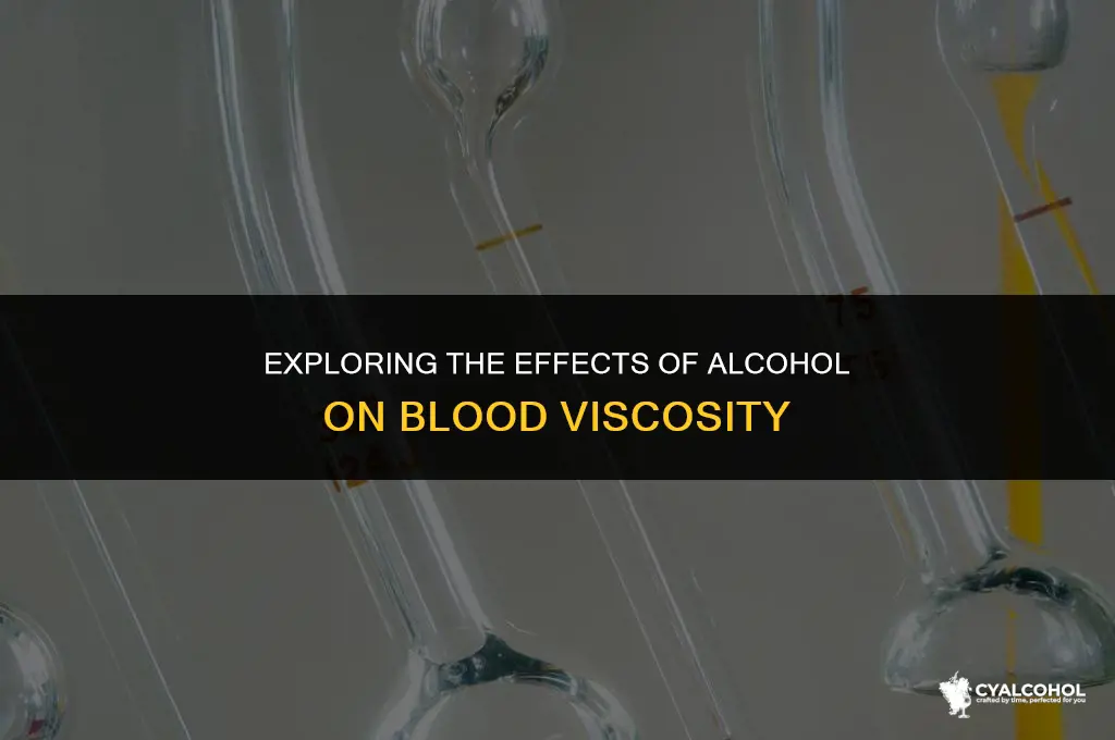 does alcohol thin your bloox