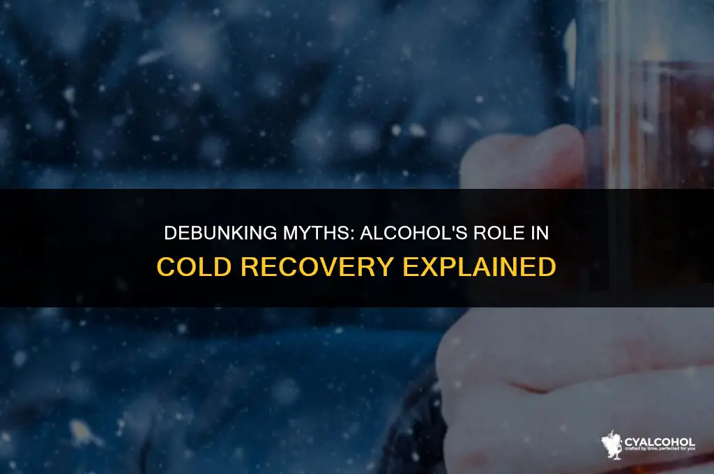 does alcohol treat a cold