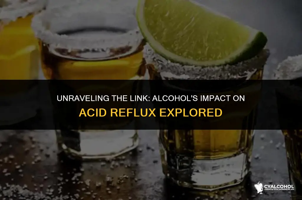 does alcohol trigger acid reflux