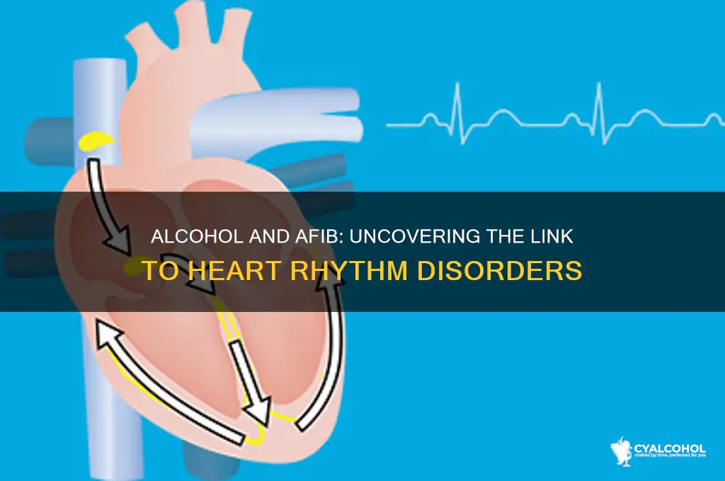 does alcohol trigger afib