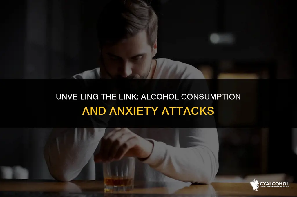 does alcohol trigger anxiety attacks