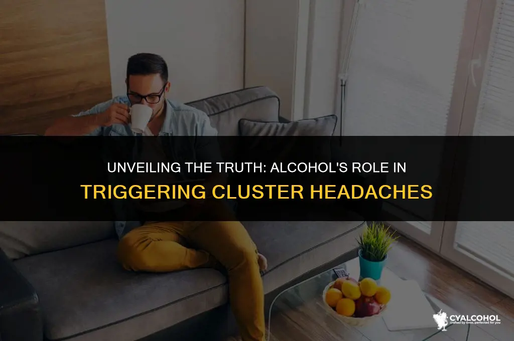 does alcohol trigger cluster headaches