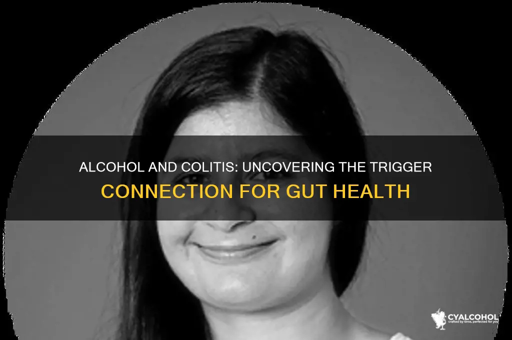 does alcohol trigger colitis