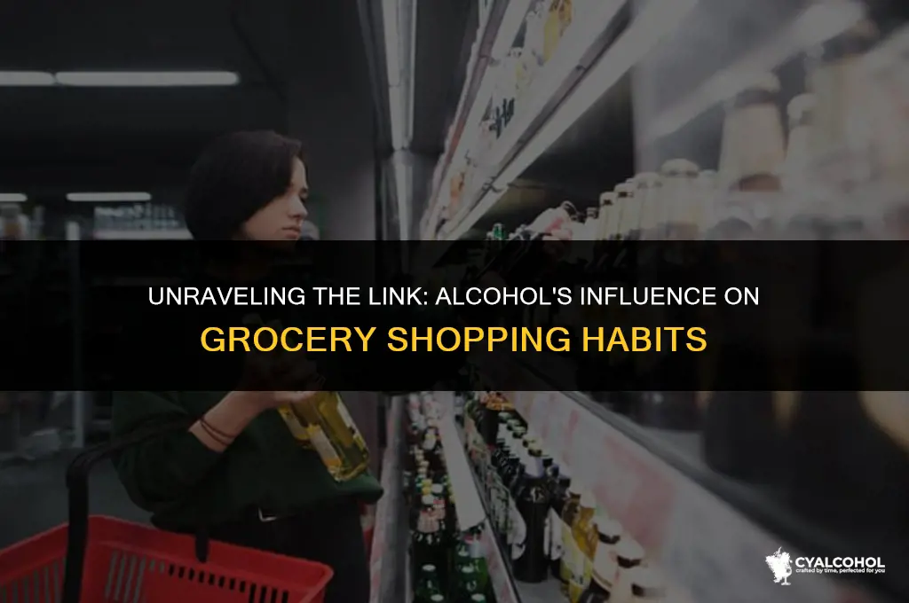 does alcohol trigger grocery store
