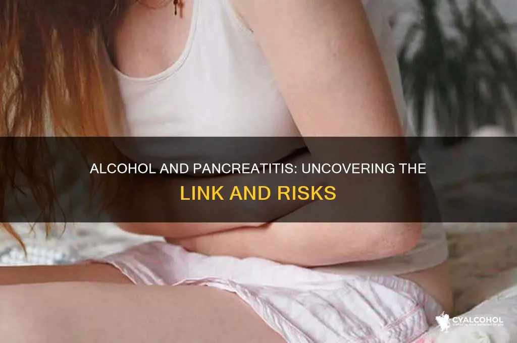 does alcohol trigger pancreatitis