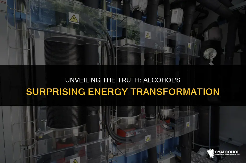 does alcohol turn into energy