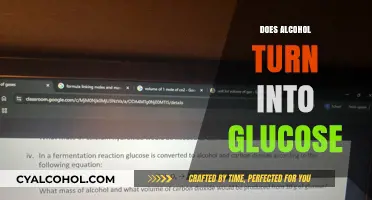 The Surprising Truth: Alcohol's Conversion to Glucose Explained