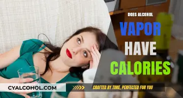 Exploring the Caloric Content of Alcohol Vapor: Facts and Myths